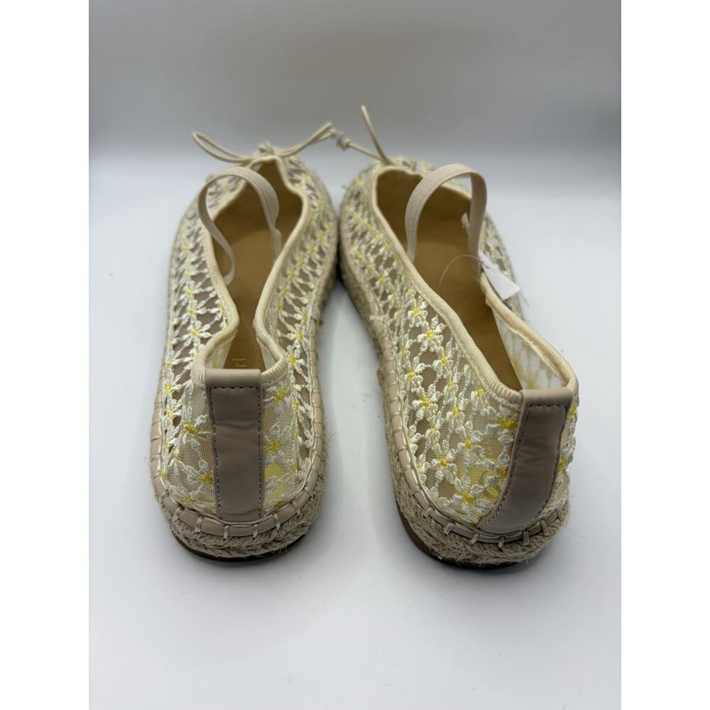 Madden Girl July Espadrille Flats Womens Daisy Mesh Slip On Shoes - Picture 9 of 13
